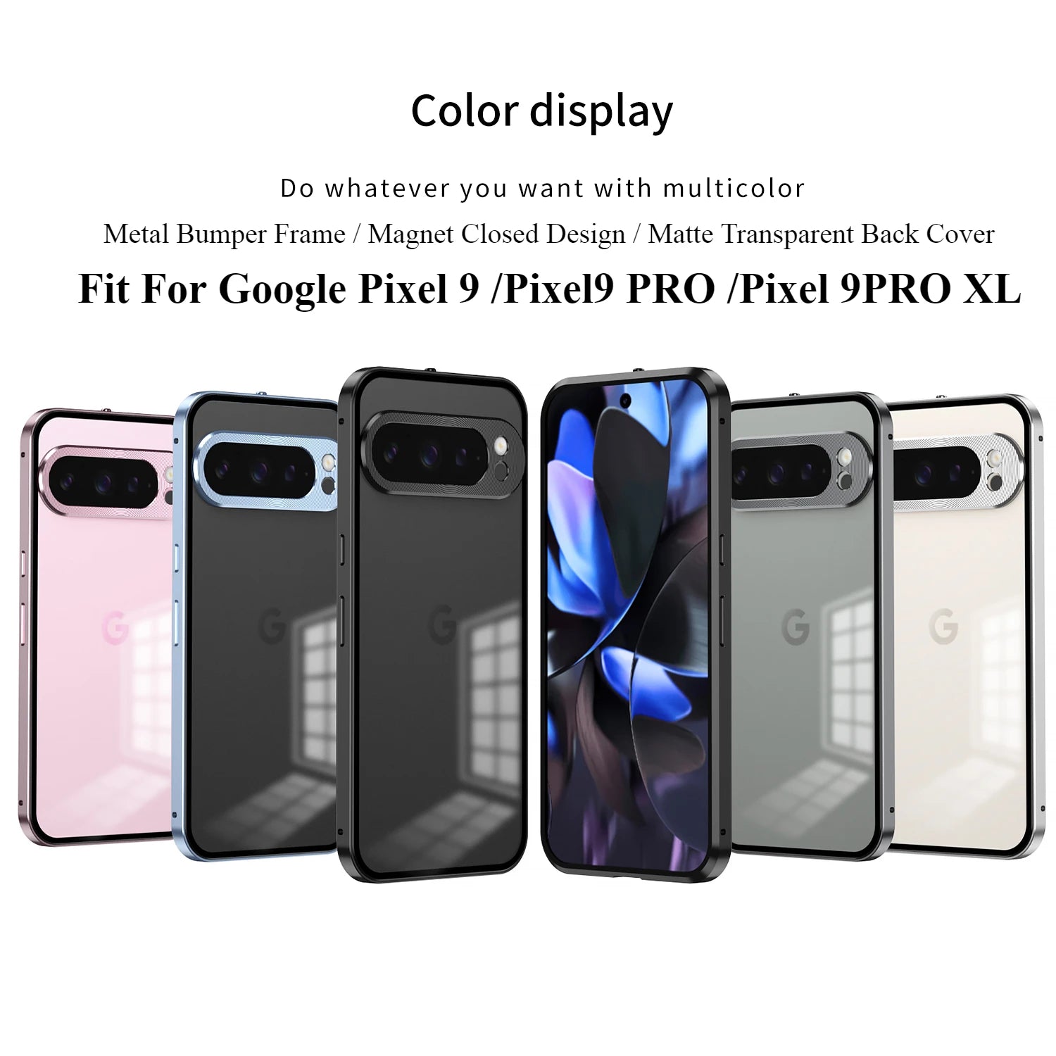 Luxury Aluminum Case For Google Pixel 9 Series