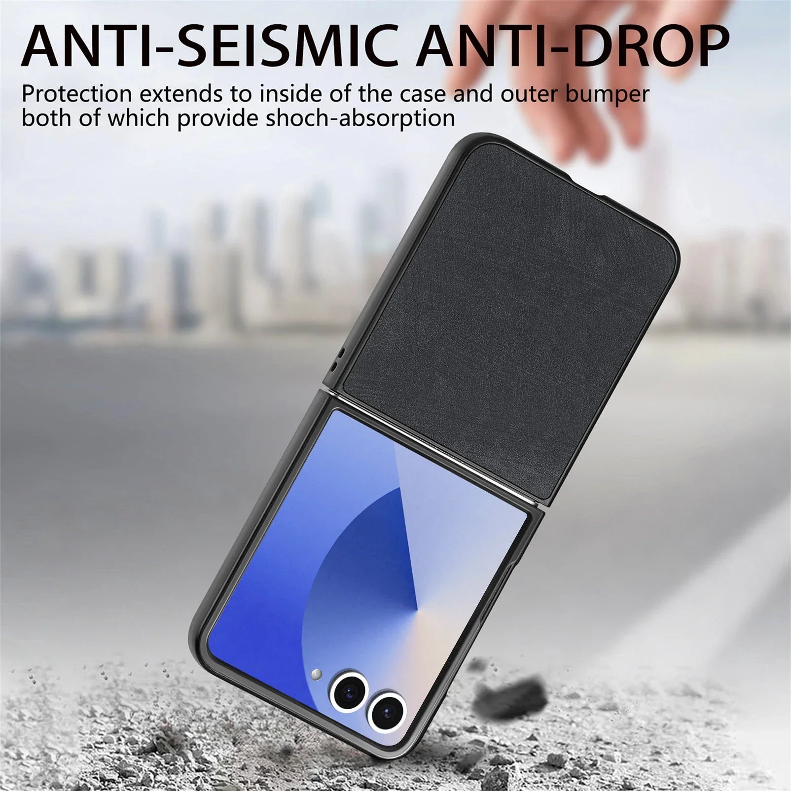 Samsung Galaxy Z Flip 8 Slim Leather Case
