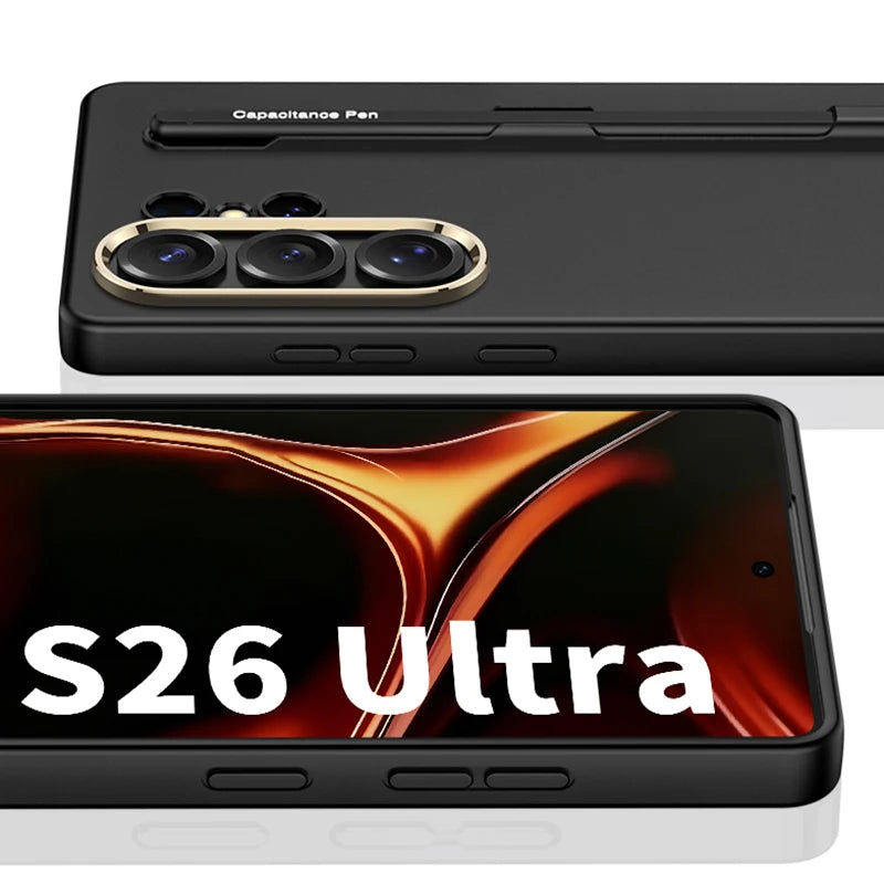 Samsung Galaxy S26 Ultra Pen Slot Case – Wireless Charging Back Cover