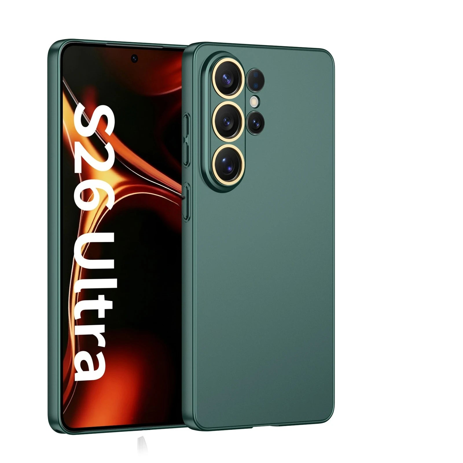 Samsung Galaxy S26 Ultra Soft Matte Silicone Case – Transparent Back Cover - Odin case