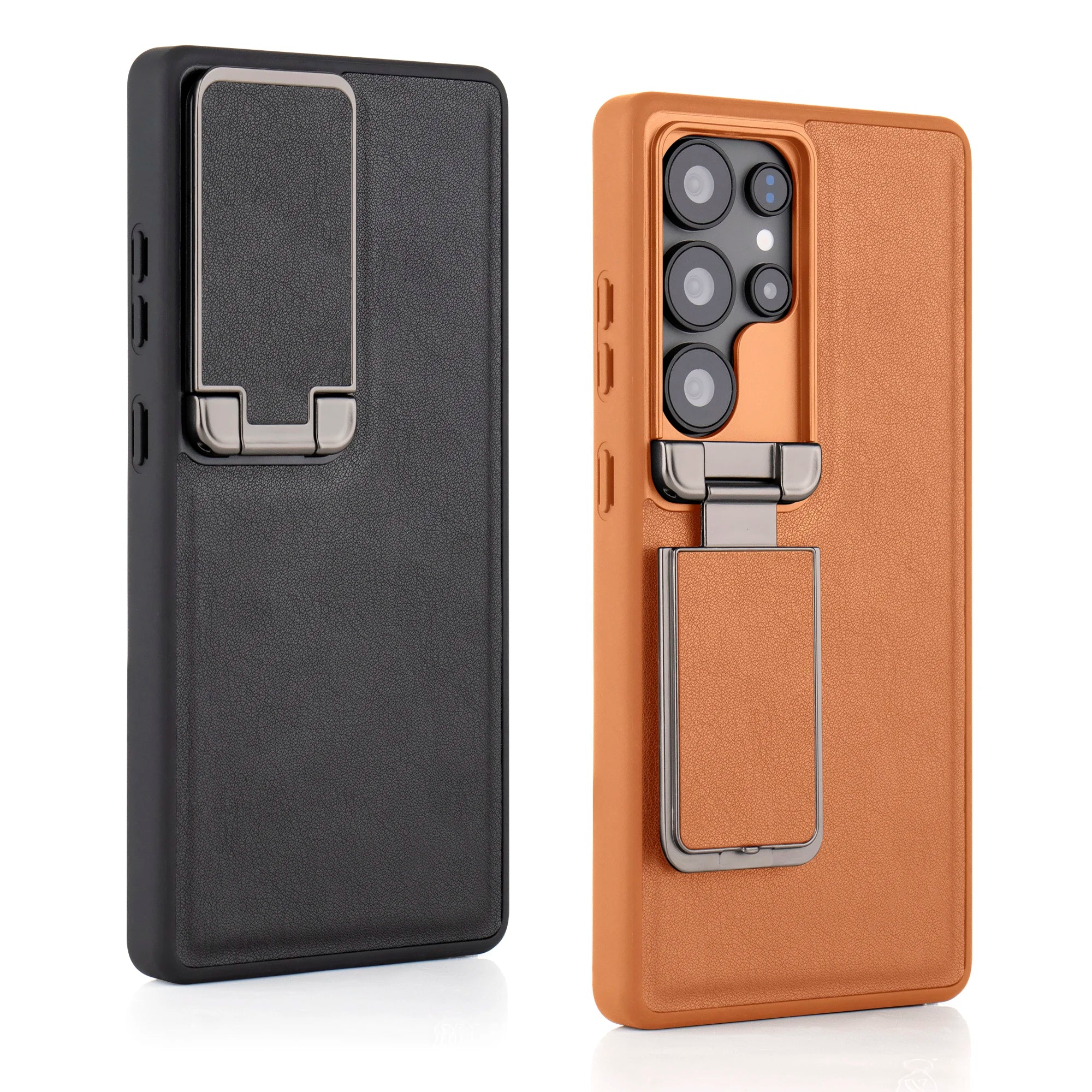 Samsung Galaxy S26 Ultra Leather Case – Camera-Focused Back Cover - Odin case