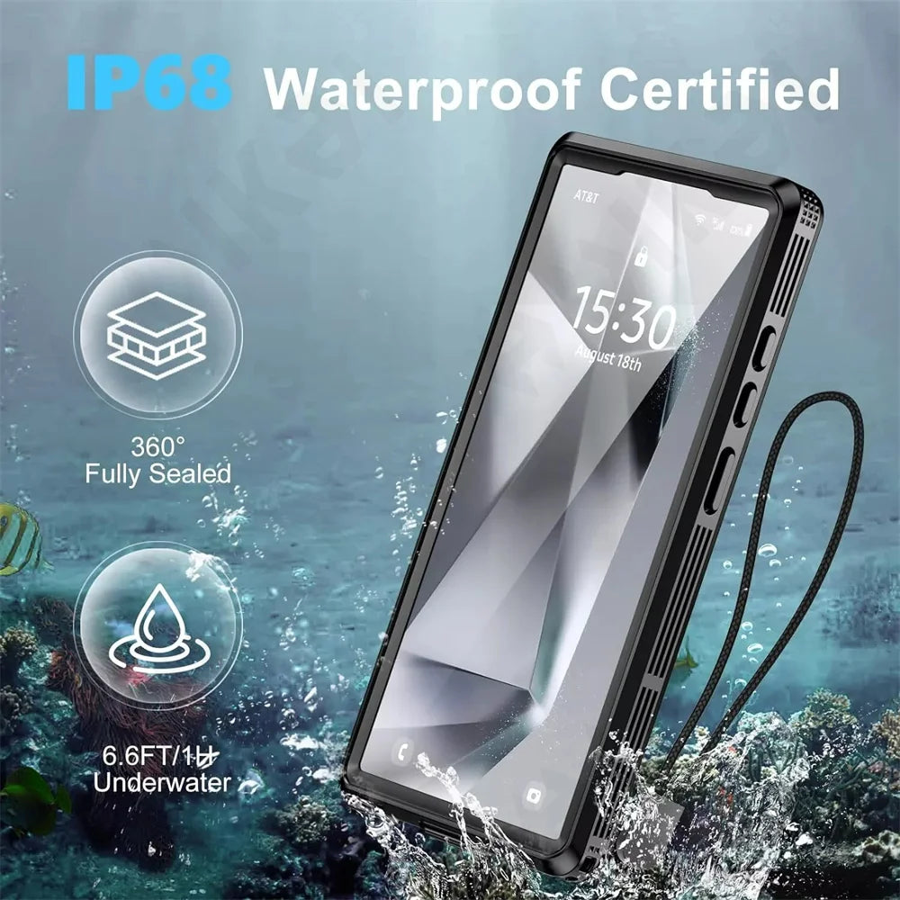 AquaShield Waterproof Case for Samsung Galaxy Series