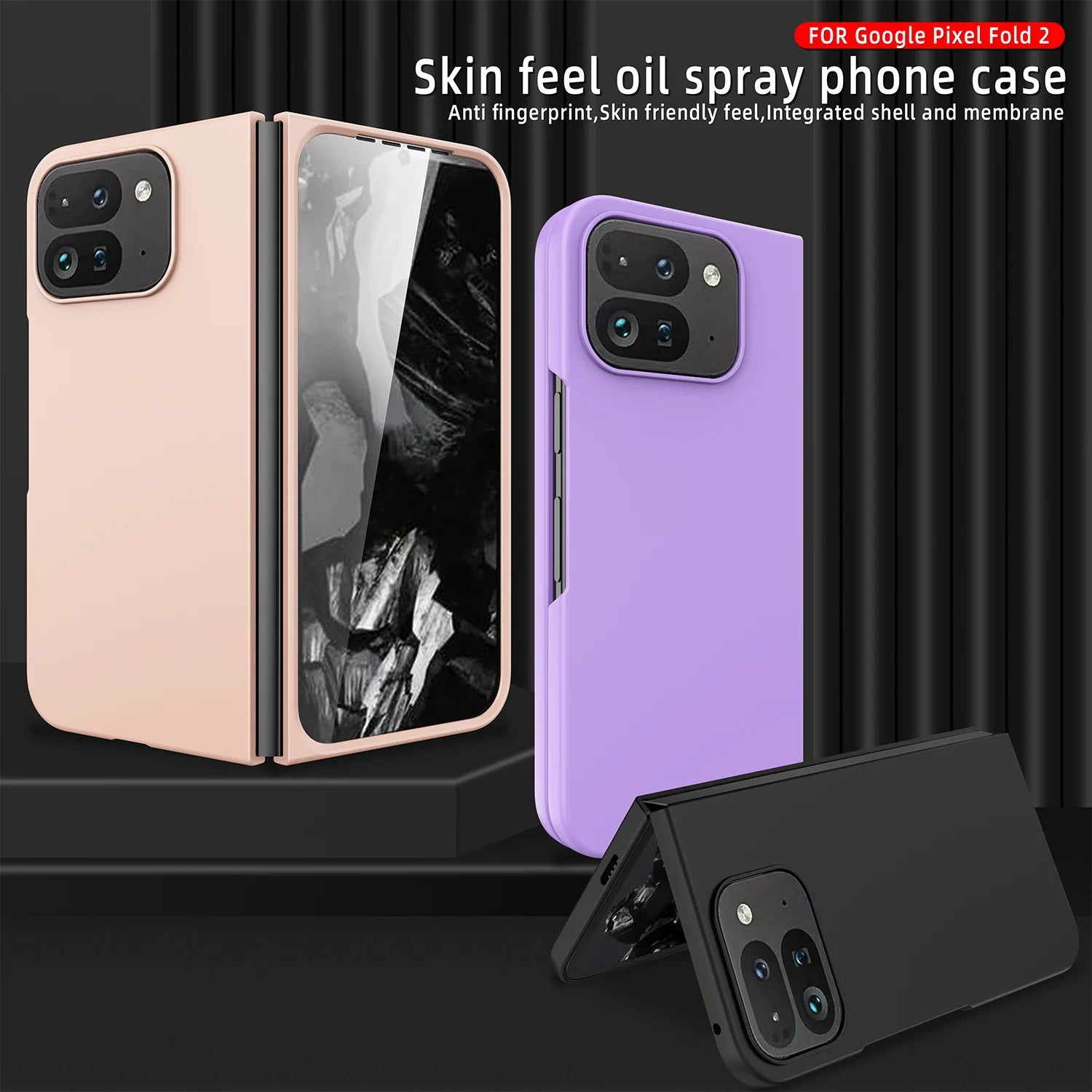 Google Pixel 9 Pro Fold Shockproof Case with Screen Protection