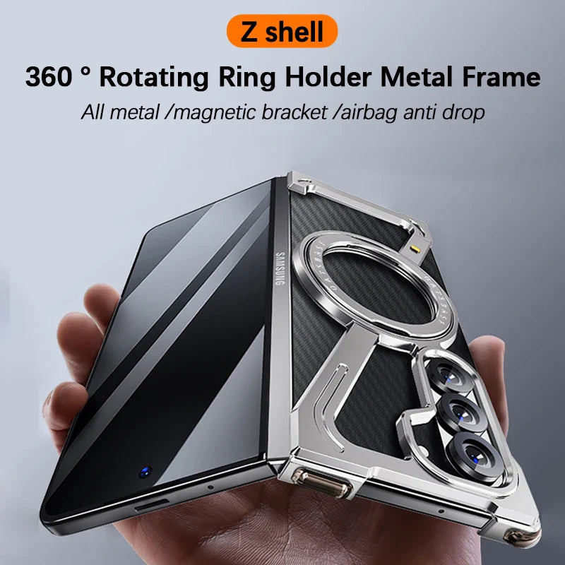 Frameless MagSafe-Compatible Shockproof Case for Galaxy Z Fold
