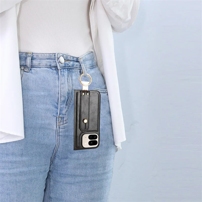 Wallet Leather Stand Case for Google Pixel 9 Pro Fold