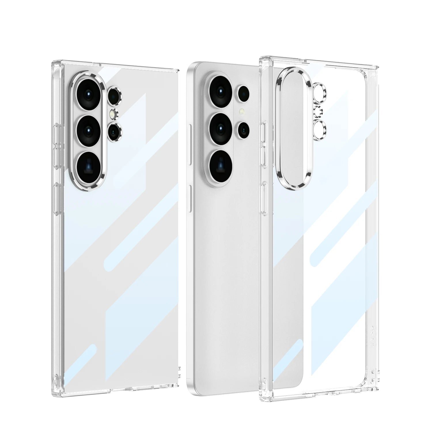 Samsung Galaxy S26 Ultra Luxury Clear TPU Case – Soft Silicone Back Cover - Odin case