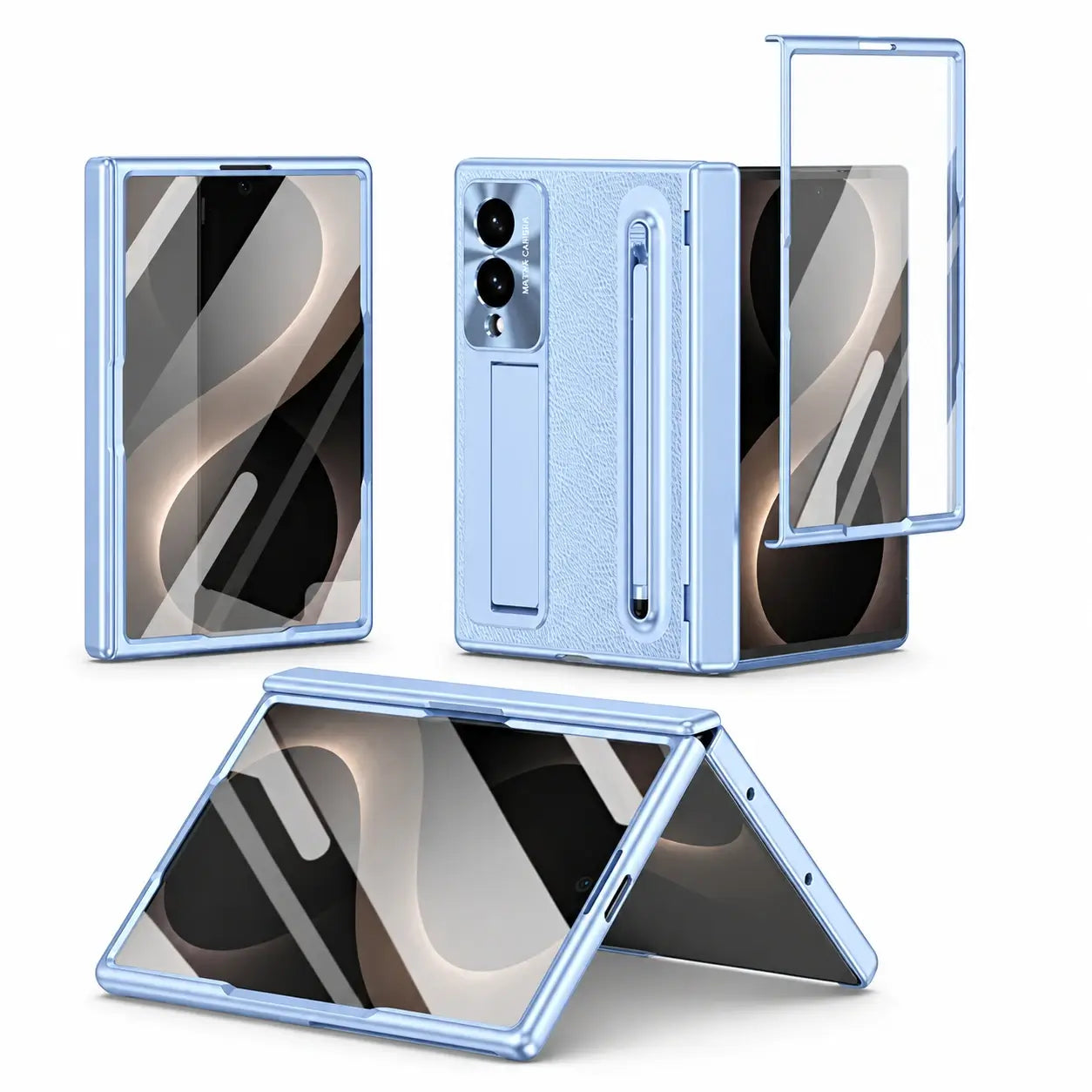 Stylus Stand Armor Case for Samsung Galaxy Z Fold 8