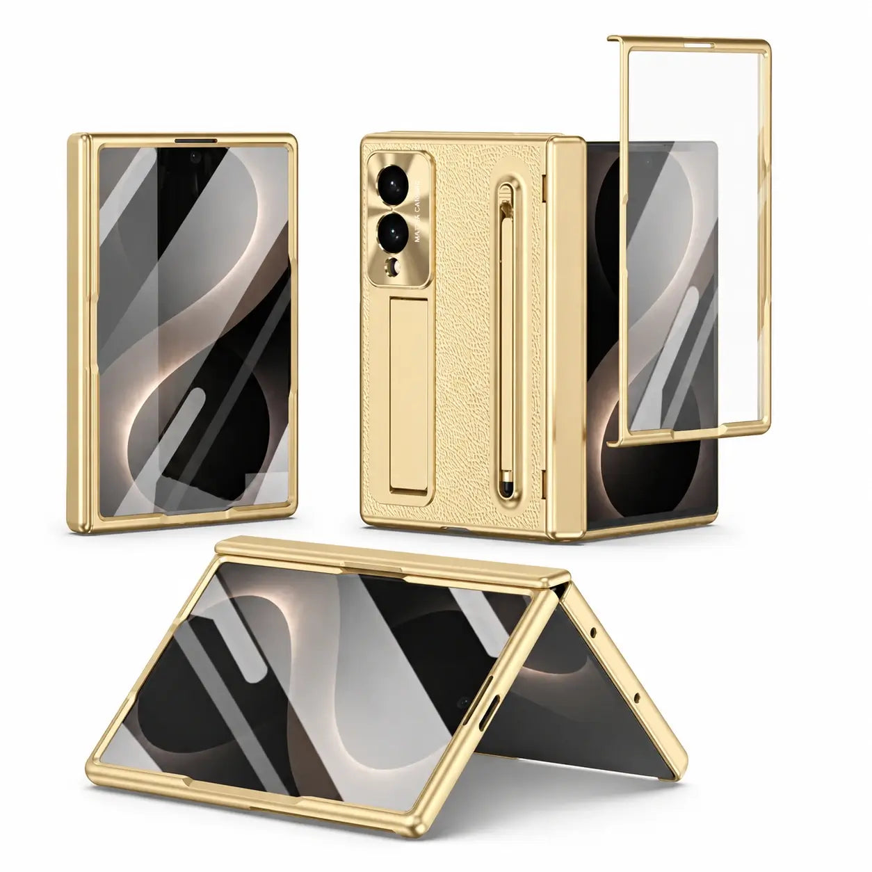 Stylus Stand Armor Case for Samsung Galaxy Z Fold 8