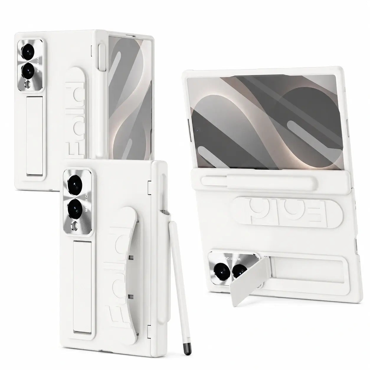 Wristband Kickstand Case with S Pen Holder for Samsung Galaxy Z Fold 8