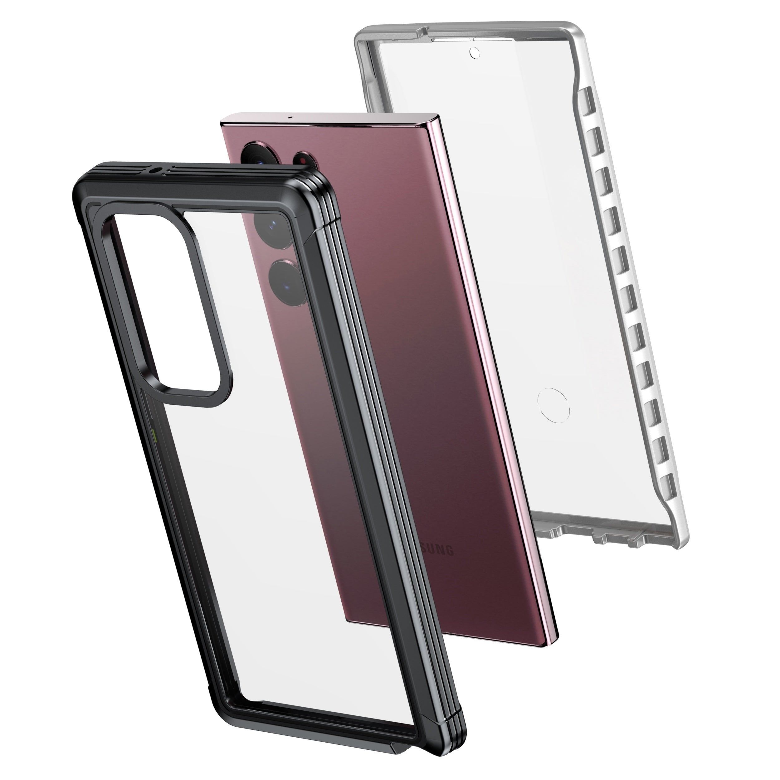 Samsung Galaxy S25 Transparent Durable MagSafe Case