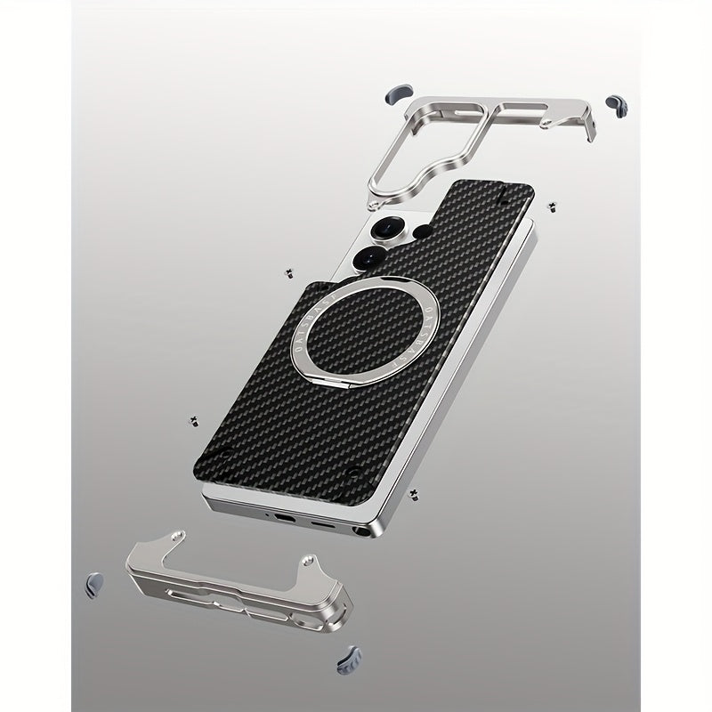 Sleek & Slim Magnetic Stand Case for Samsung Galaxy S25 Ultra