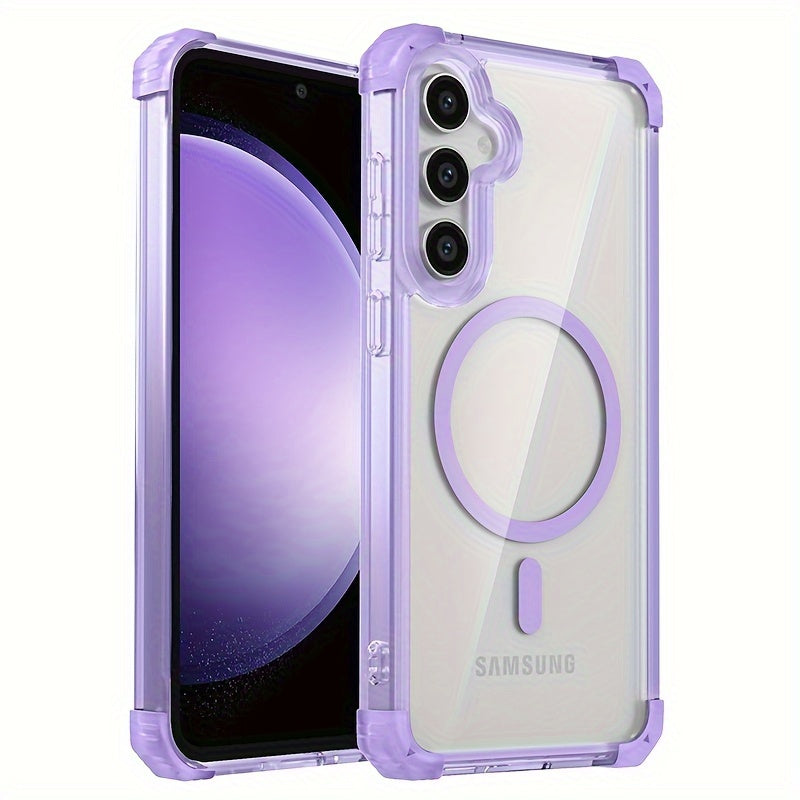 CrystalShield Transparent Magsafe Case for Samsung Galaxy S25 Series