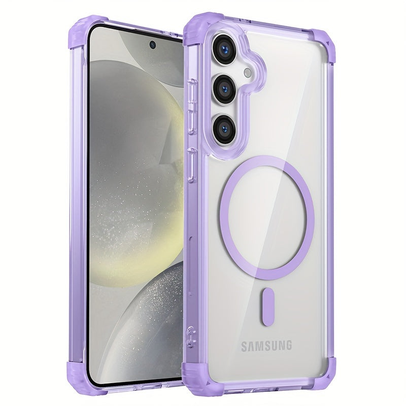 CrystalShield Transparent Magsafe Case for Samsung Galaxy S25 Series