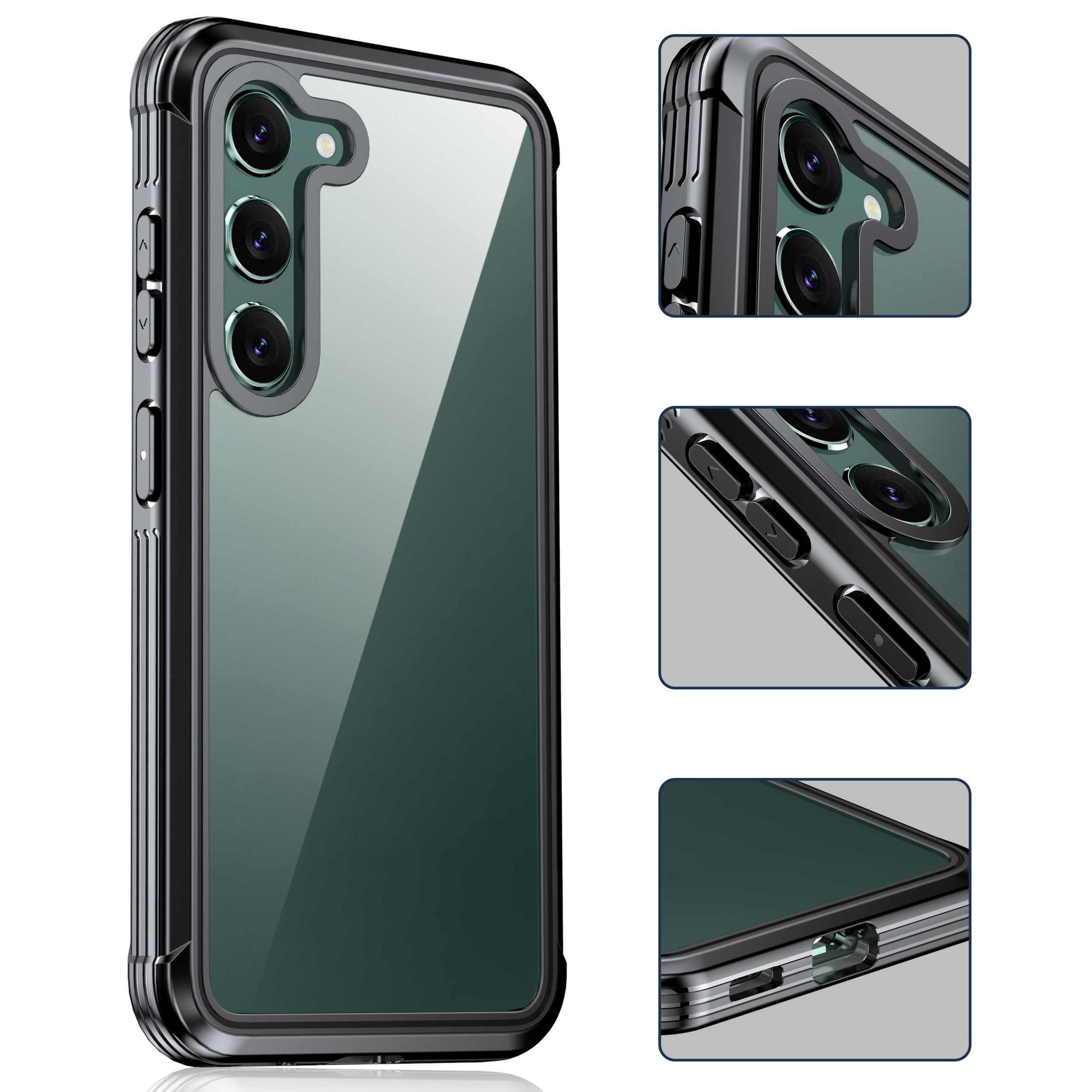 Samsung Galaxy S25 Transparent Durable MagSafe Case