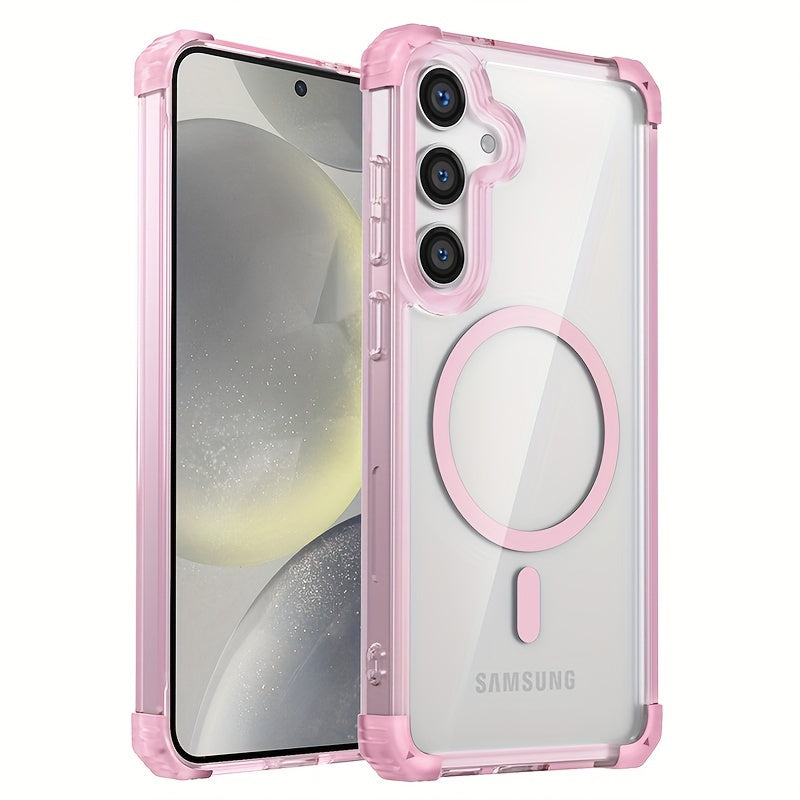 CrystalShield Transparent Magsafe Case for Samsung Galaxy S25 Series