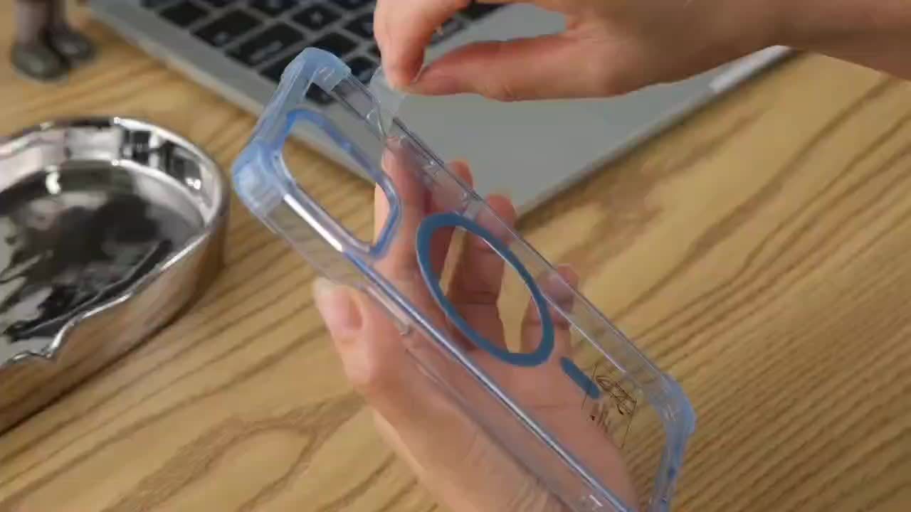 CrystalShield Transparent Magsafe Case for Samsung Galaxy S25 Series