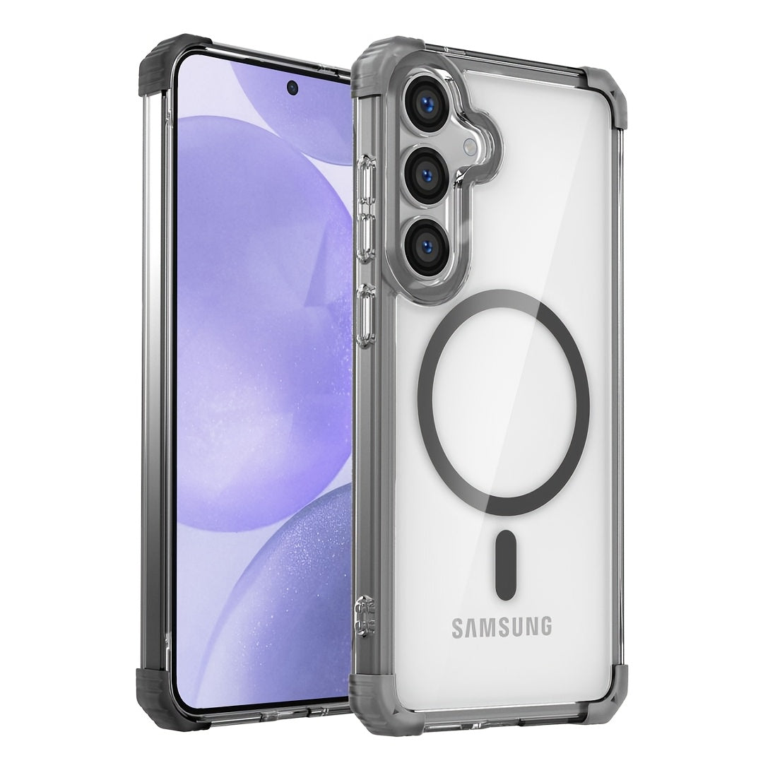 CrystalShield Transparent Magsafe Case for Samsung Galaxy S25 Series