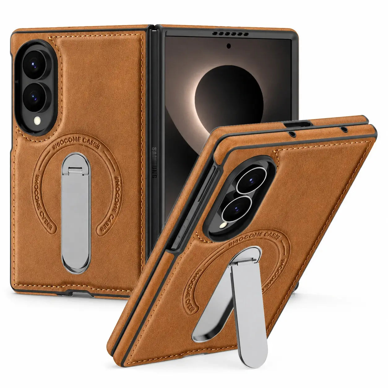 360° Magnetic Leather Stand Case for Samsung Galaxy Z Fold 8
