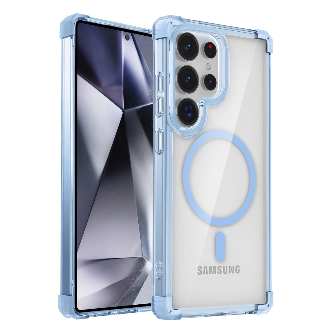 CrystalShield Transparent Magsafe Case for Samsung Galaxy S25 Series