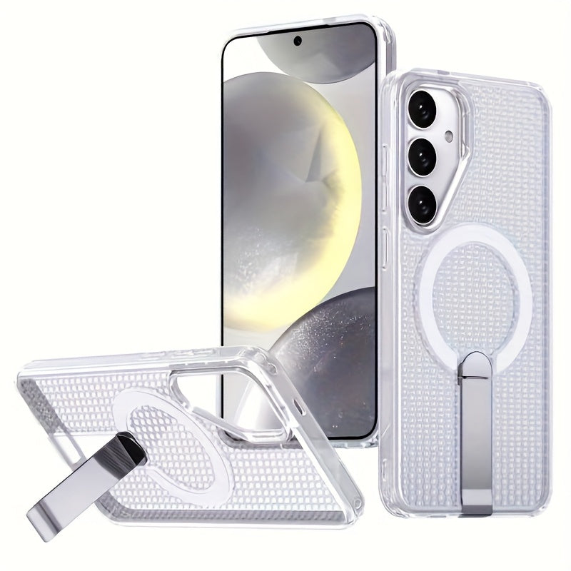 AirHex Shield – Honeycomb MagSafe Stand Case for Galaxy S Series