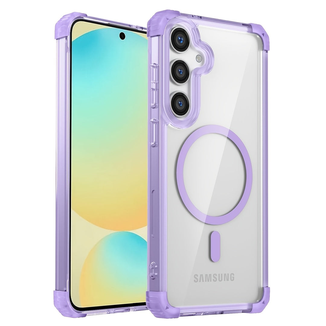 CrystalShield Transparent Magsafe Case for Samsung Galaxy S25 Series