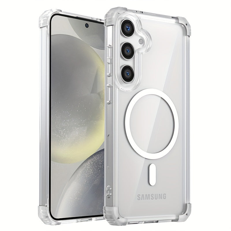 CrystalShield Transparent Magsafe Case for Samsung Galaxy S25 Series