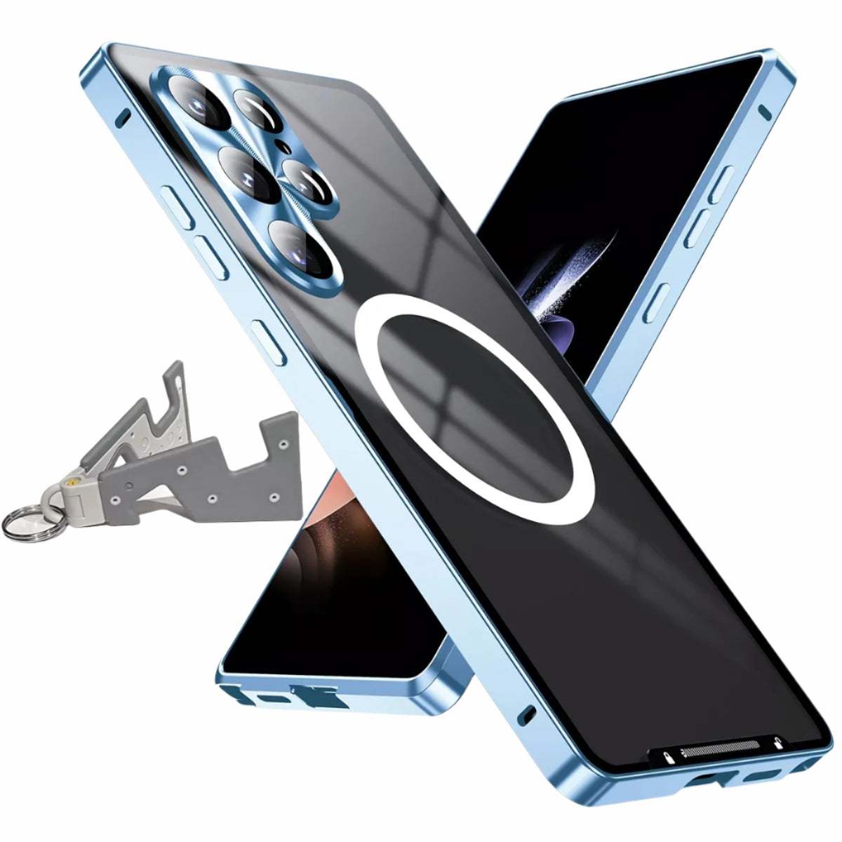 LuxeFrame Magsafe Matte Case for Samsung Galaxy S Series