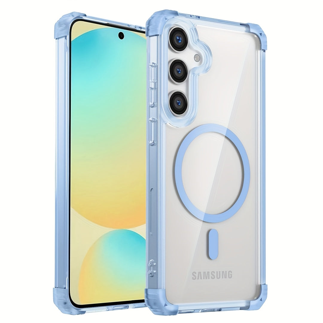 CrystalShield Transparent Magsafe Case for Samsung Galaxy S25 Series