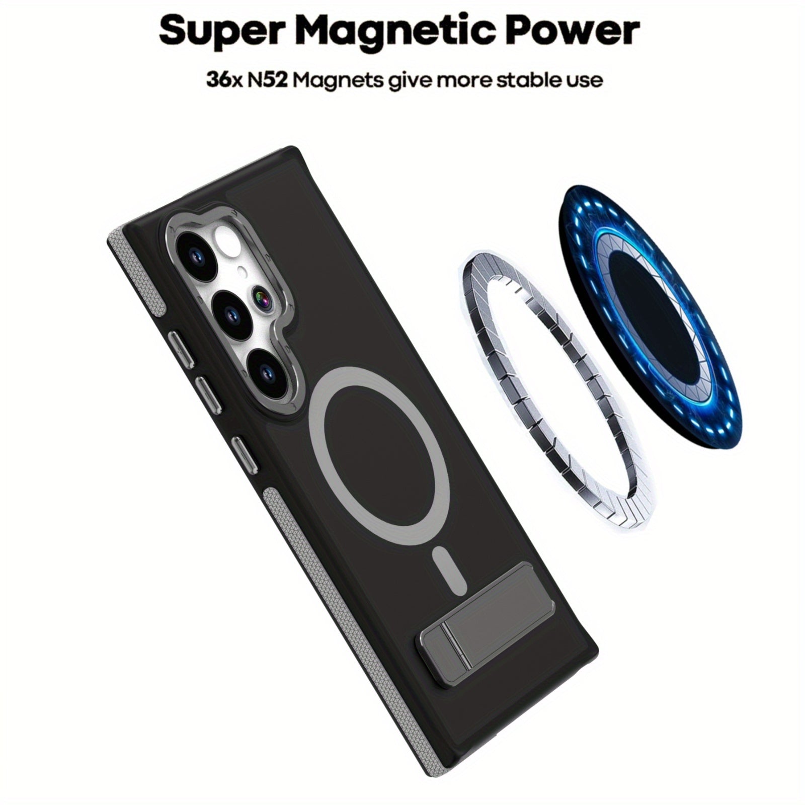 Samsung Galaxy S25 MagSafe Case with Built-In Stand
