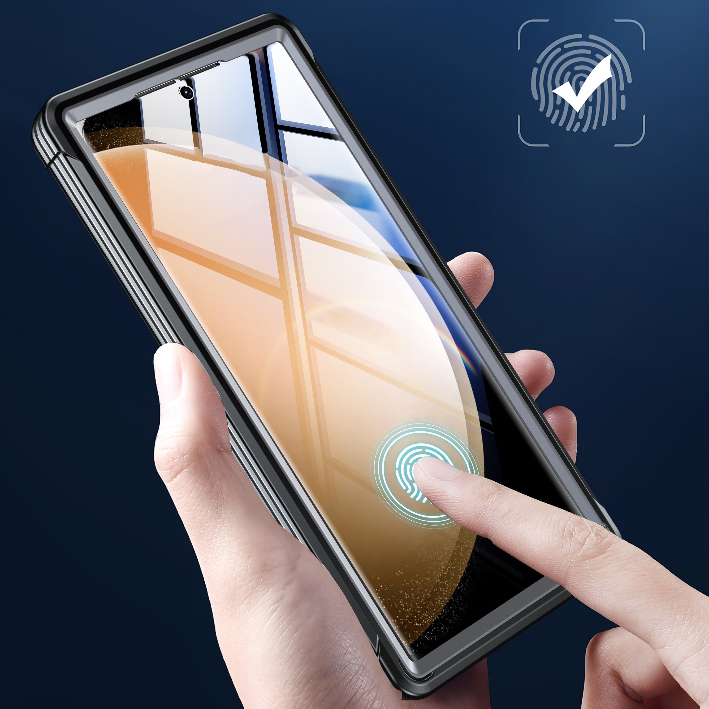 Samsung Galaxy S25 Transparent Durable MagSafe Case