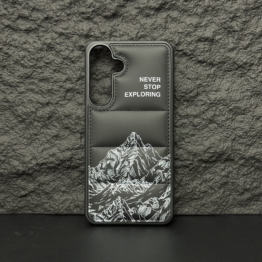 Samsung Galaxy S25 Stylish Puffer Case
