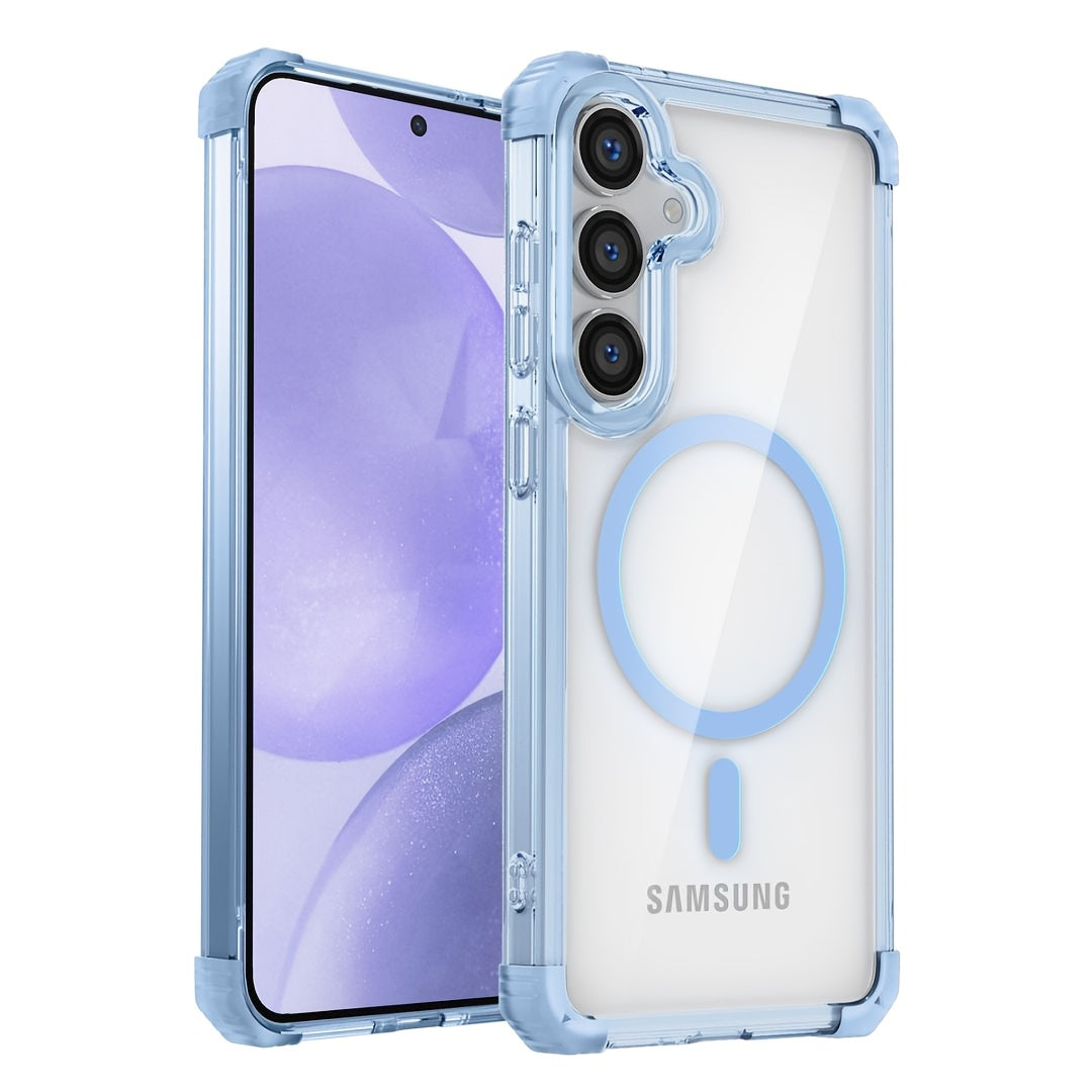 CrystalShield Transparent Magsafe Case for Samsung Galaxy S25 Series