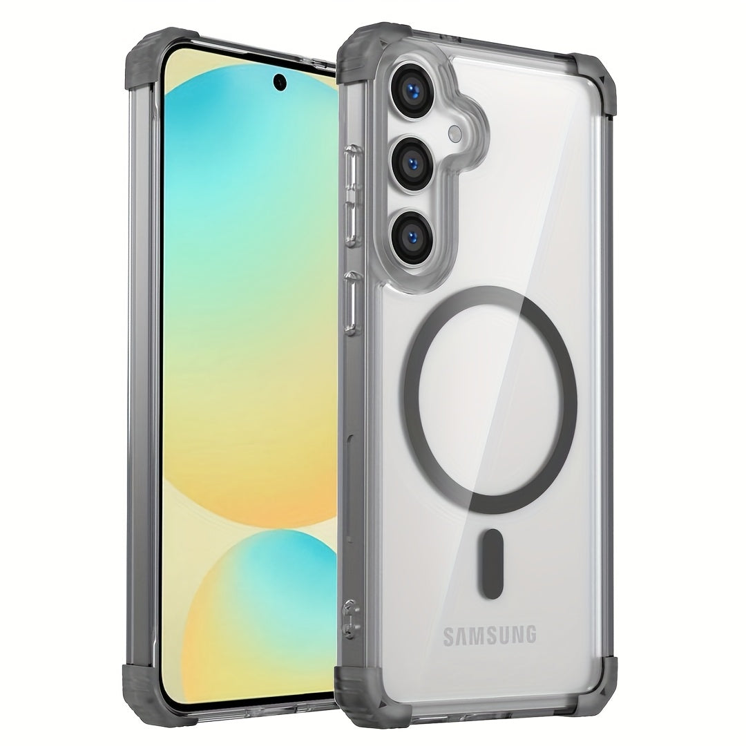 CrystalShield Transparent Magsafe Case for Samsung Galaxy S25 Series