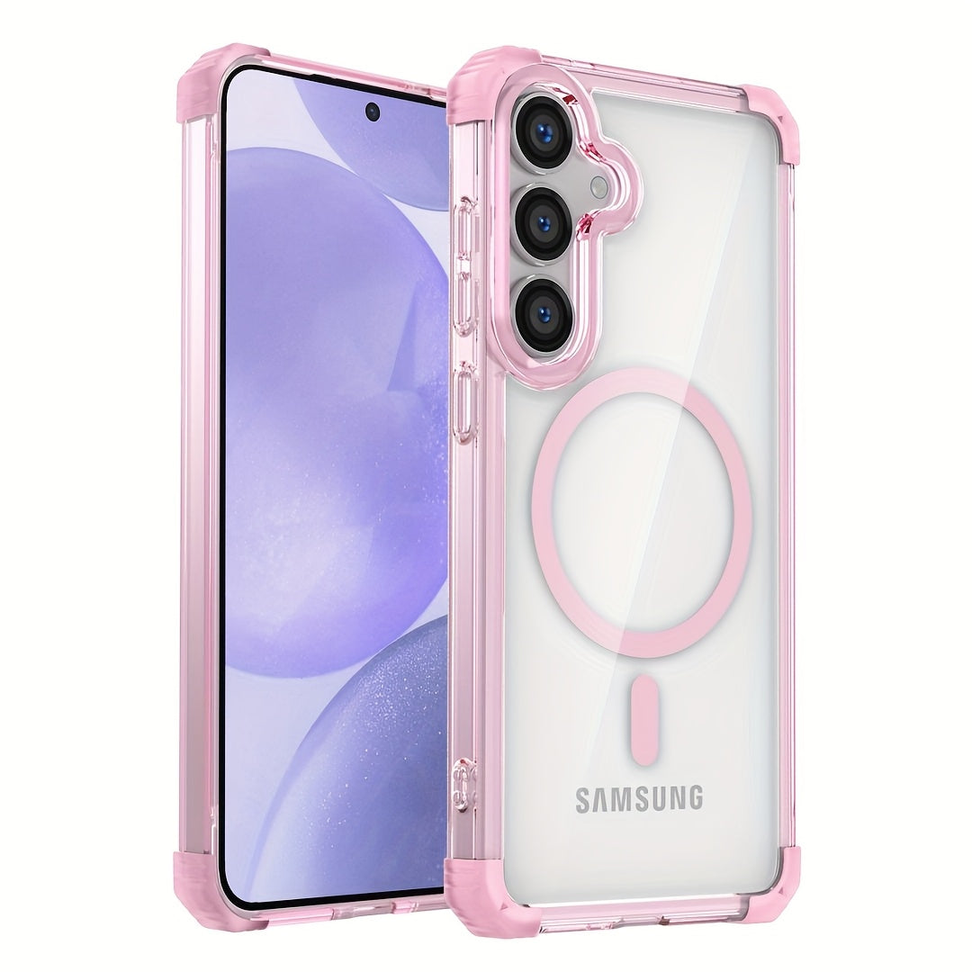 CrystalShield Transparent Magsafe Case for Samsung Galaxy S25 Series