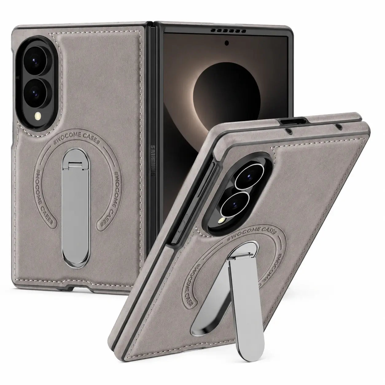 360° Magnetic Leather Stand Case for Samsung Galaxy Z Fold 8