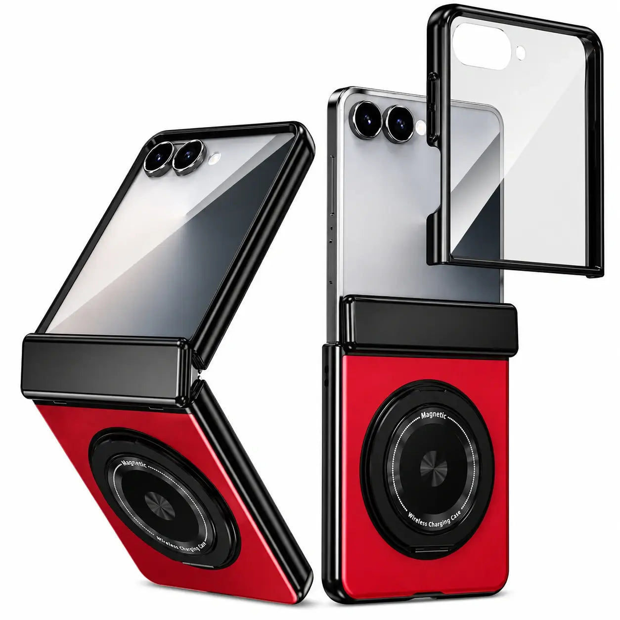 Samsung Galaxy Z Flip 8 MagSafe Ring Case with Screen Protection