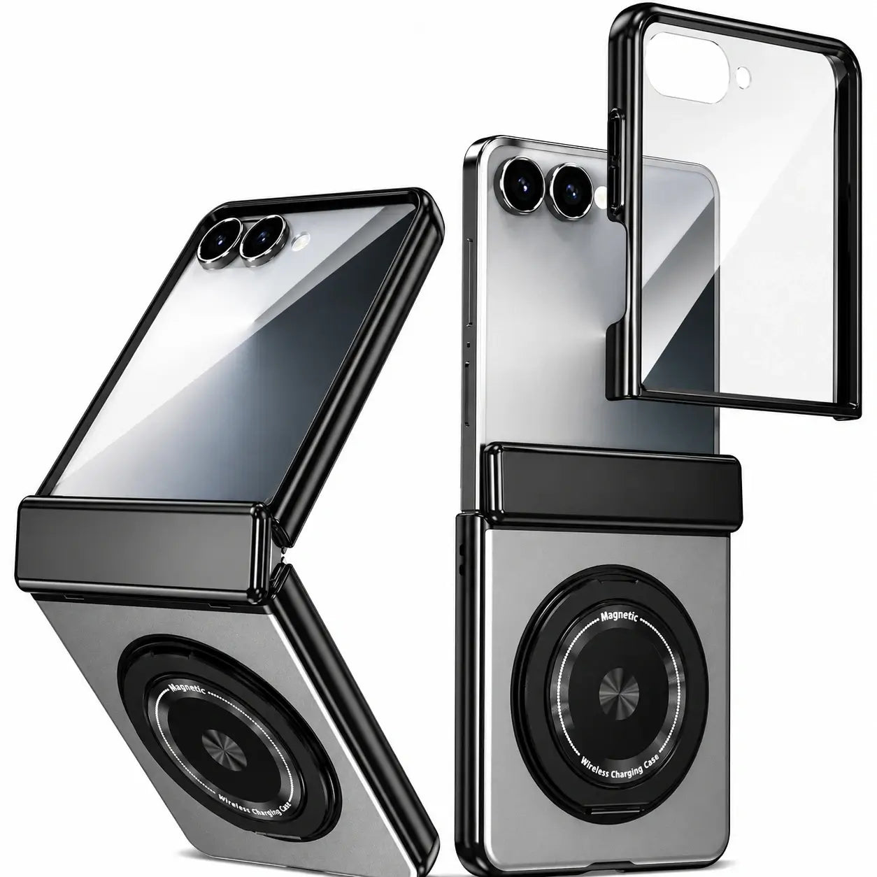 Samsung Galaxy Z Flip 8 MagSafe Ring Case with Screen Protection