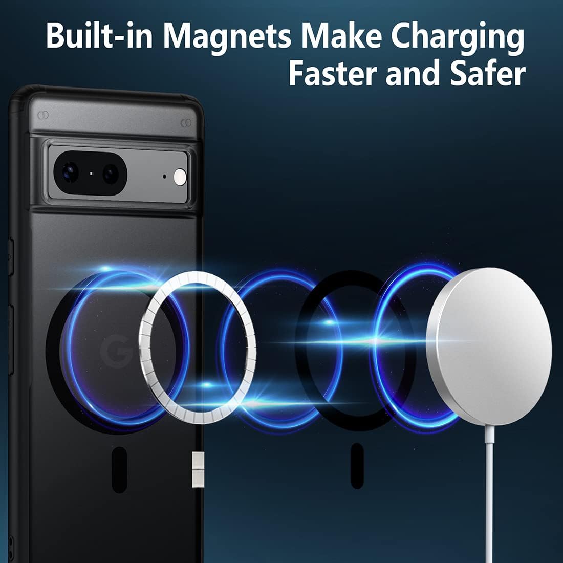 Magnetic Matte Magsafe Case for Google Pixel 7 Pro - Odin case