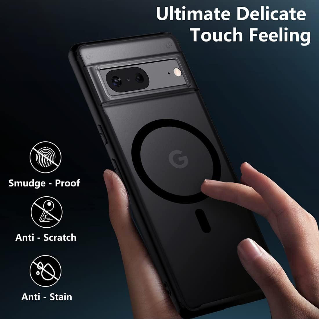 Magnetic Matte Magsafe Case for Google Pixel 7 Pro - Odin case