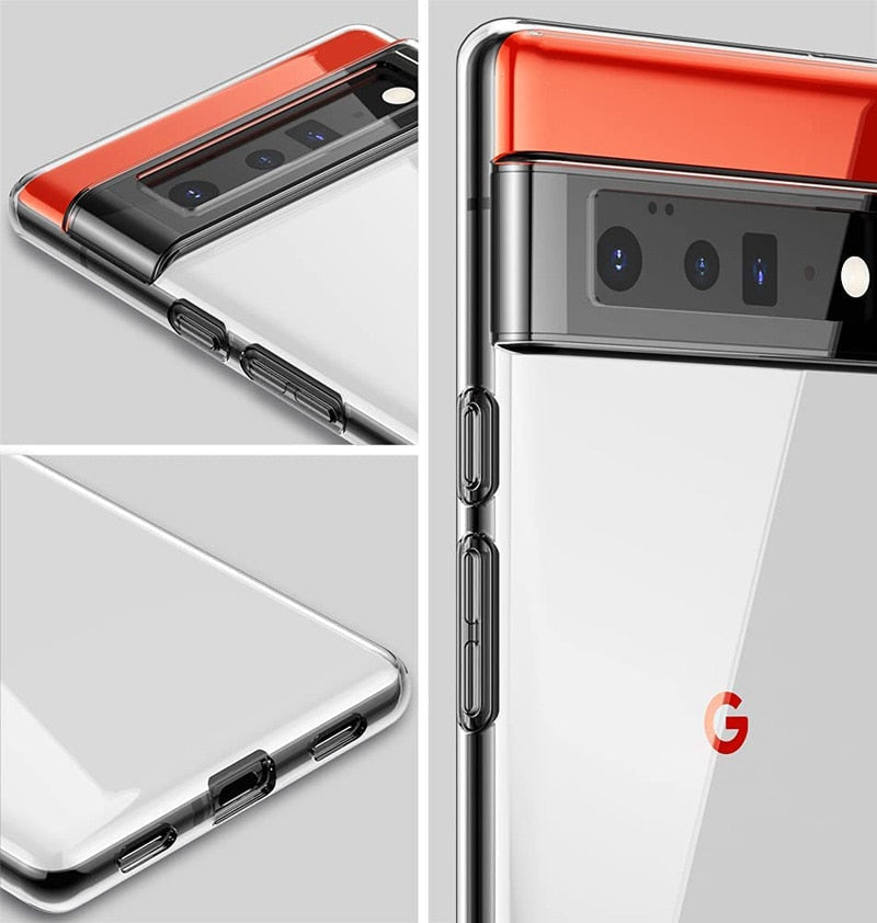 Slim Transparent Clear Case For Google Pixel Series - Odin case