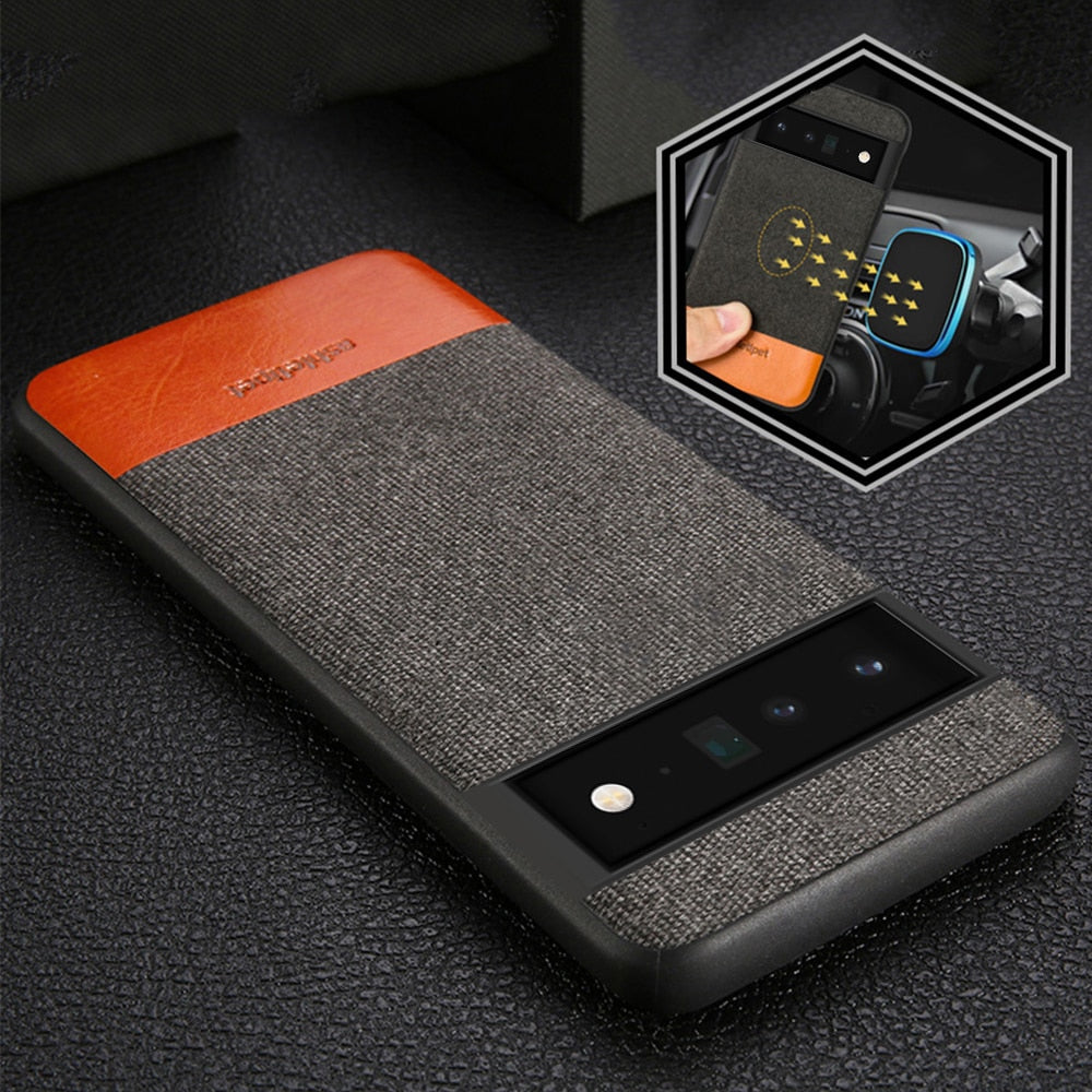 Leather Magnetic Phone Case For Google Pixel 7 Pro - Odin case