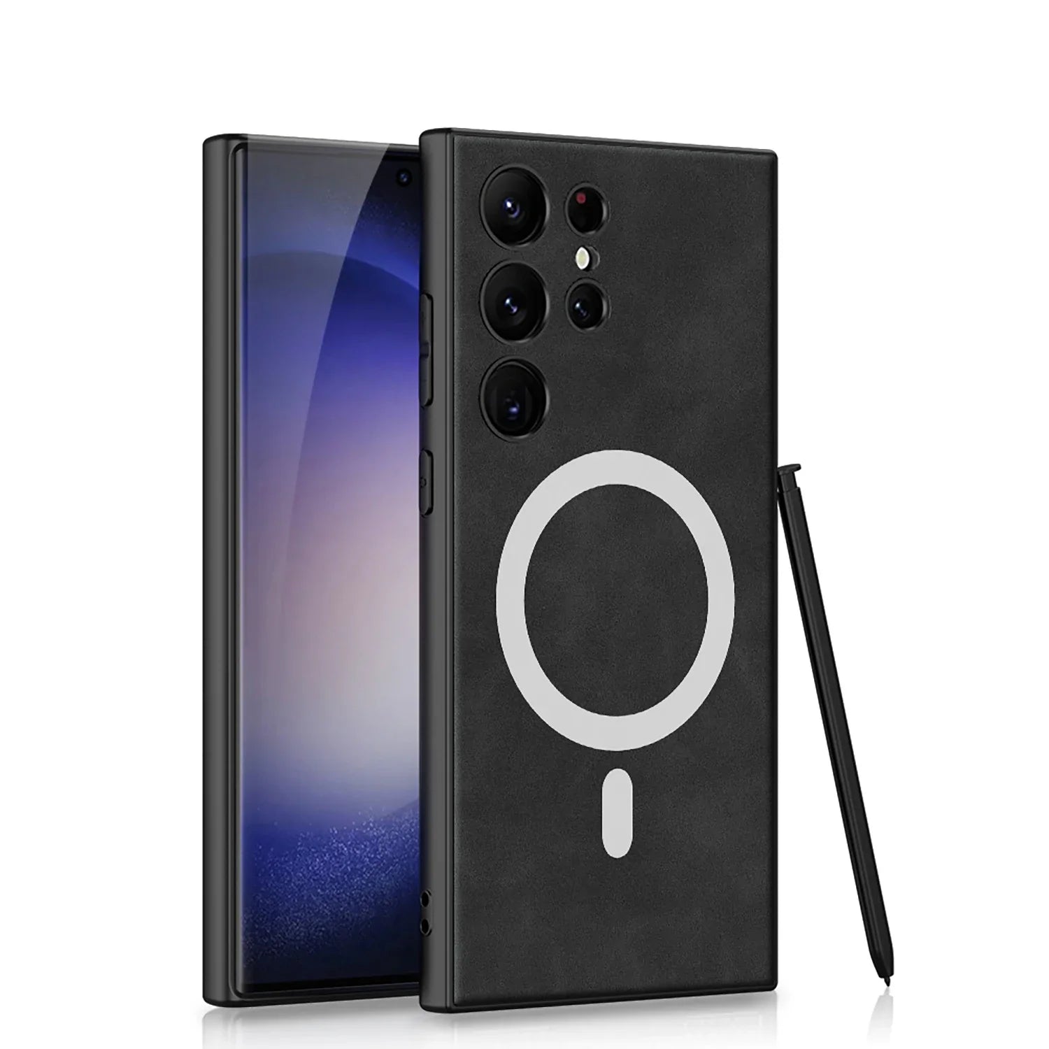 Shockproof Magnetic Wireless Charging S24 Ultra Case - Odin case