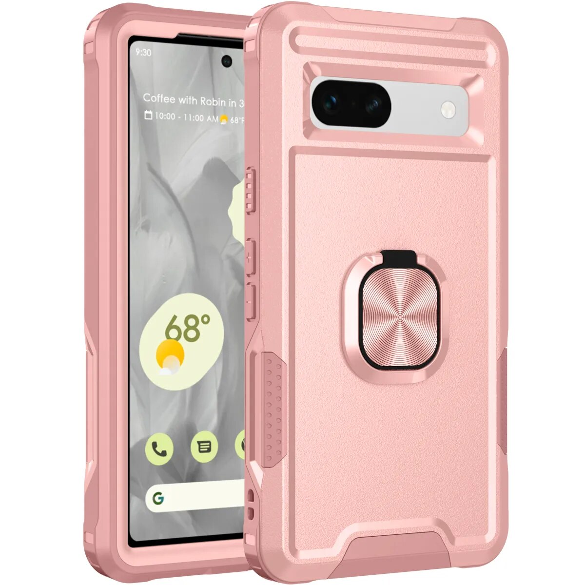 Armor Shockproof Case with Magnetic Ring Holder For Google Pixel 8 Series - Odin case