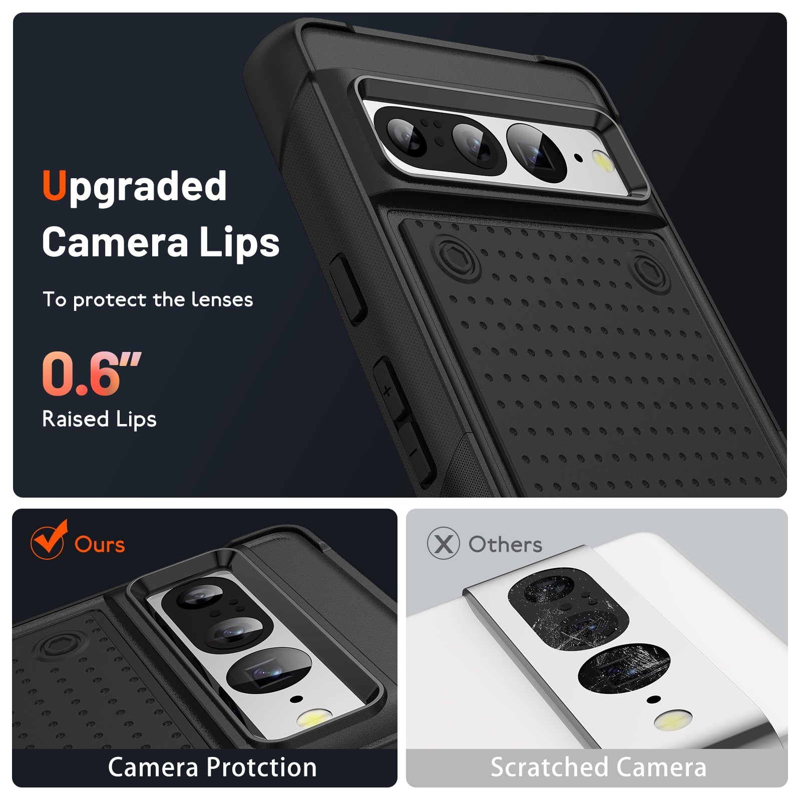 Shockproof Armor Cover For Google Pixel 7 Pro - Odin case