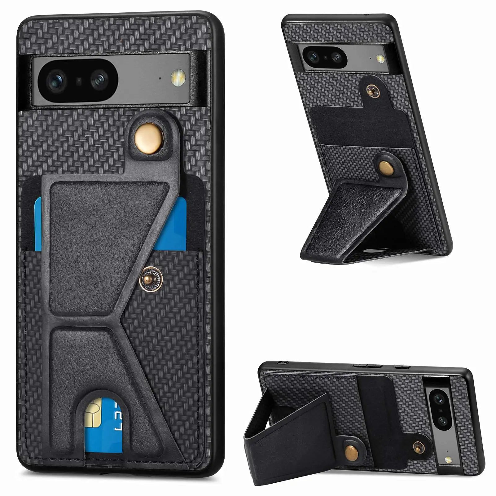 Card Slots Wallet Case for Google Pixel 8 Series - Odin case