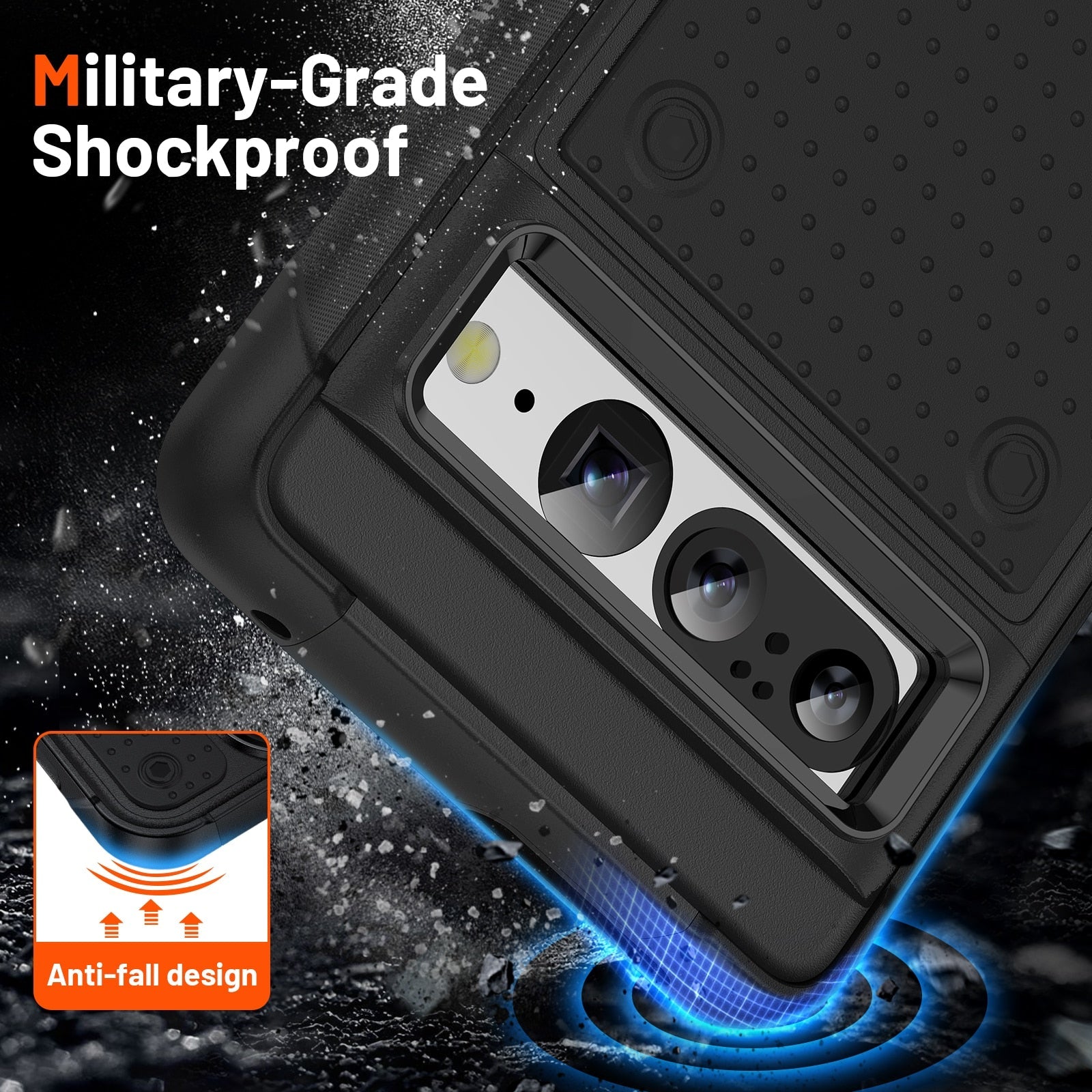 Shockproof Armor Cover For Google Pixel 7 Pro - Odin case