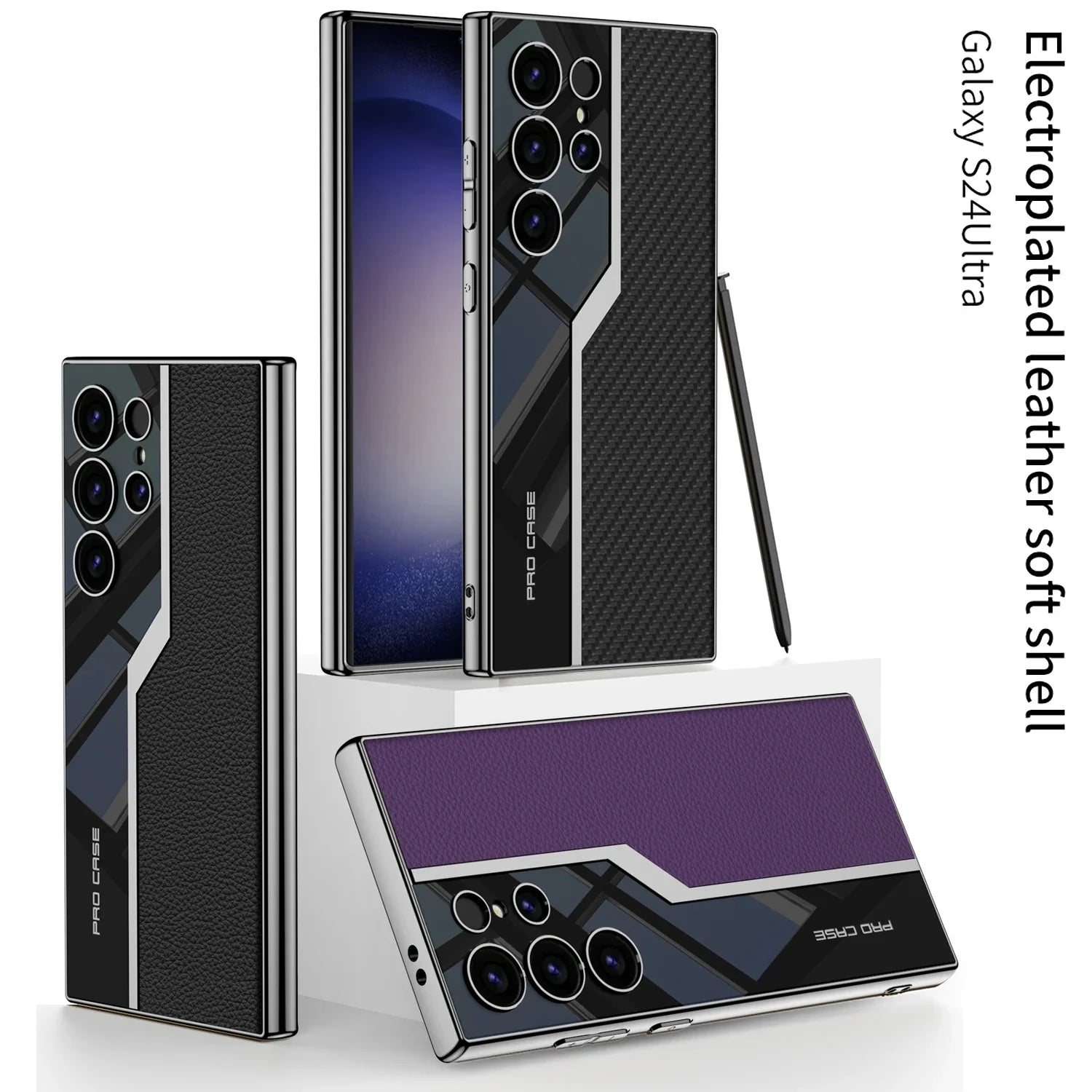 Samsung Galaxy S24 Ultra Thin Electroplated Shockproof Case - Odin case