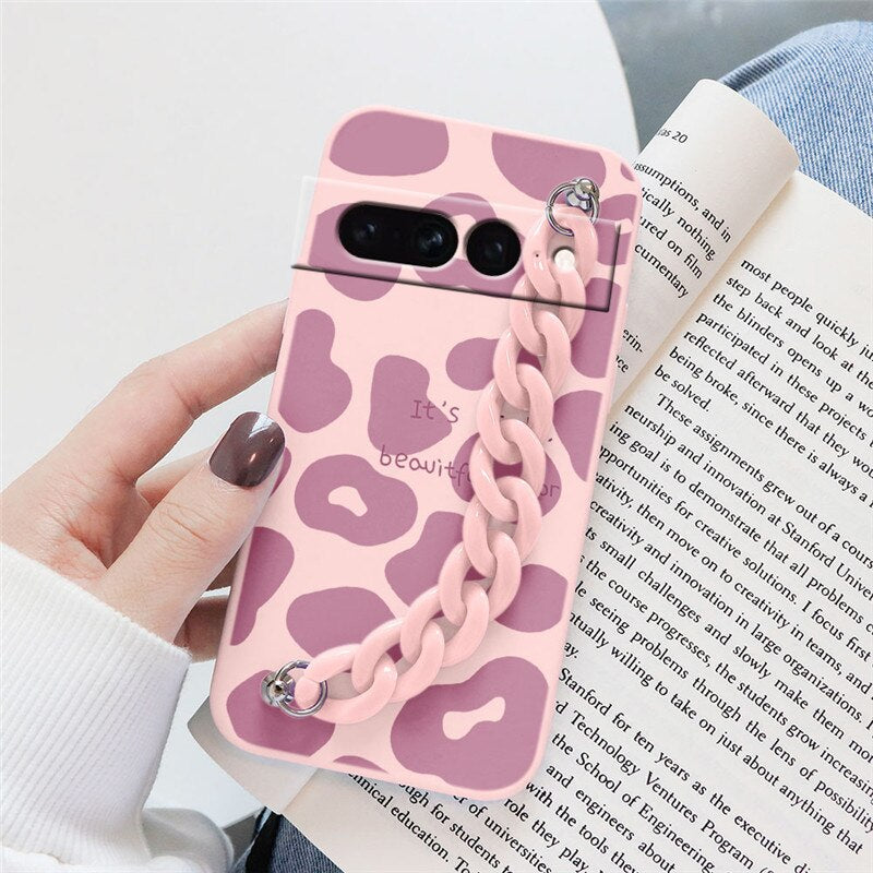 Flowers Silicone Matte Cover For Google Pixel 7 Pro - Odin case