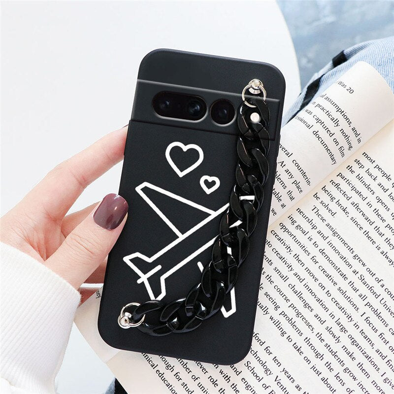 Flowers Silicone Matte Cover For Google Pixel 7 Pro - Odin case