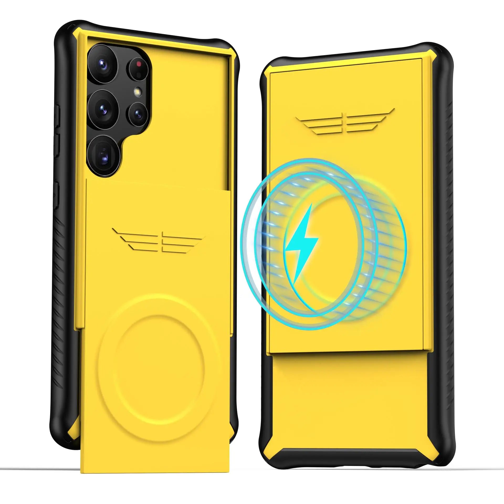 Shockproof Wireless Charging S24 Ultra Case with Camera Protection - Odin case